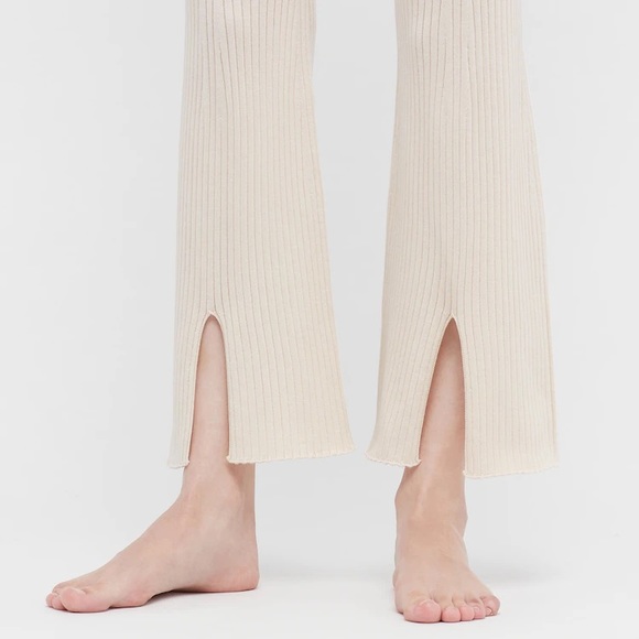 ISO Uniqlo x Mame Kurogouchi 3D Ribbed Knit Pants Leggings Size XXS - Picture 4 of 5